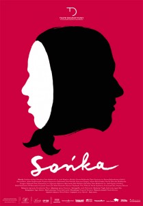 Plakat promujący spektakl "Sońka". Źródło: http://dramatyczny.pl/spektakl/sonka/