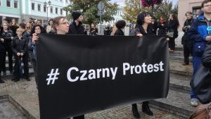 Czarny protest w Białymstoku